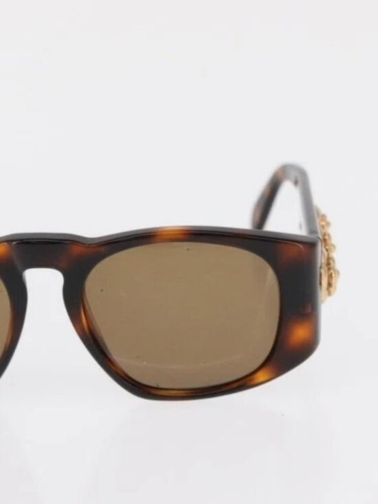 CHANEL Sunglasses plastic Brown CC Auth bs32160 main image 8